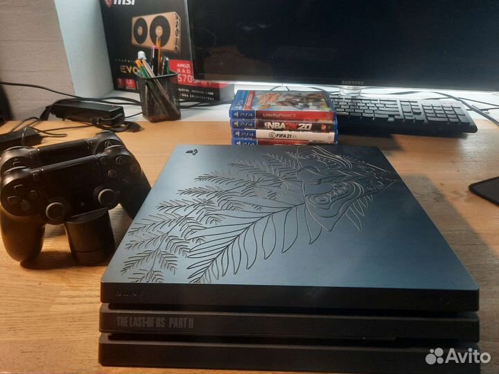 Sony playstation 4 PS4 pro 1tb с играми