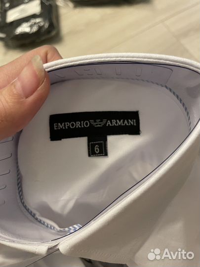 Рубашка Armani мальчику с 6-16лет
