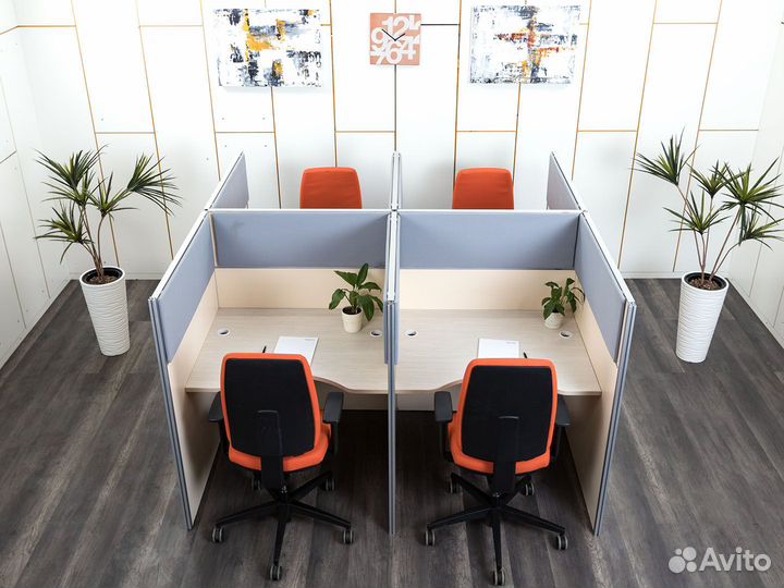 Стол прямой.Офисная мебель