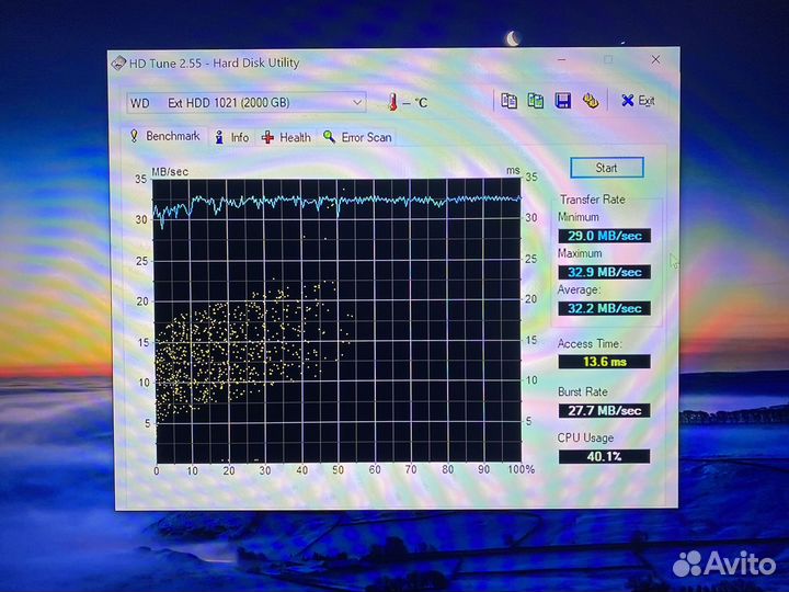 Переносной жёсткий диск Western Digital 2tb