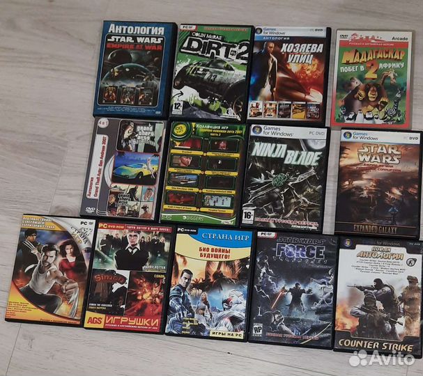 PC игры на dvd