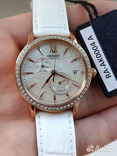 Женские Orient Sun & Moon RA-AK0004A Diamond новые