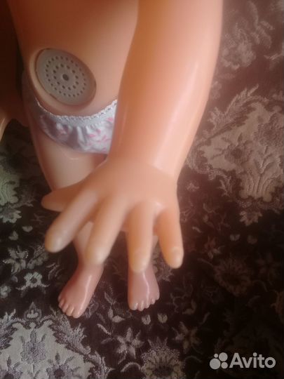 Кукла С Голубыми волосами