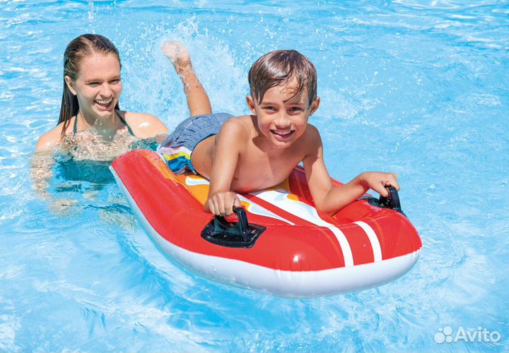 Надувная плавательная доска-матрас Intex 58165