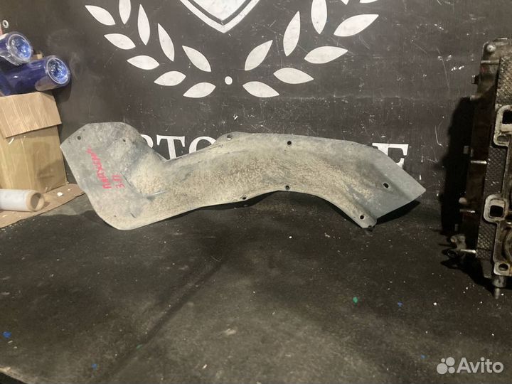 Защита горловины задний правый Мitsubishi Раjеrо 4