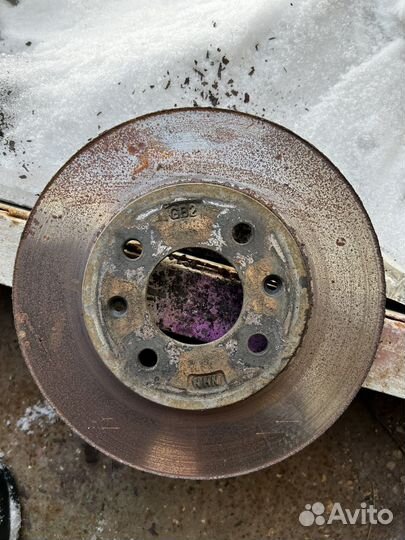 Тормозные диски kia rio x-line