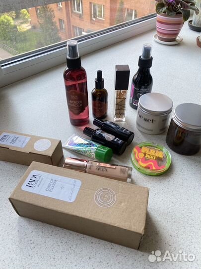 Набор косметики пакетом бу/новое