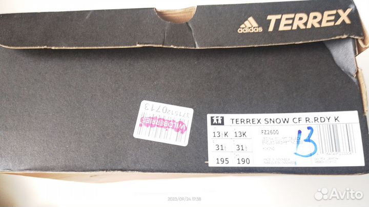 Ботинки детские adidas