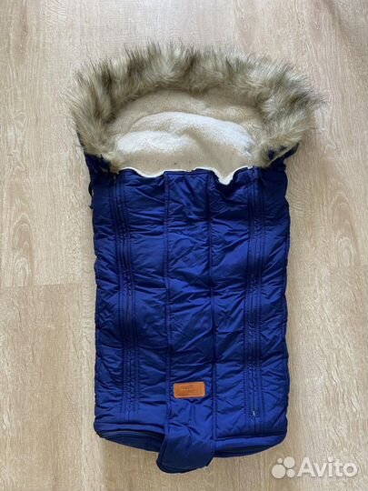 Зимний конверт в коляску