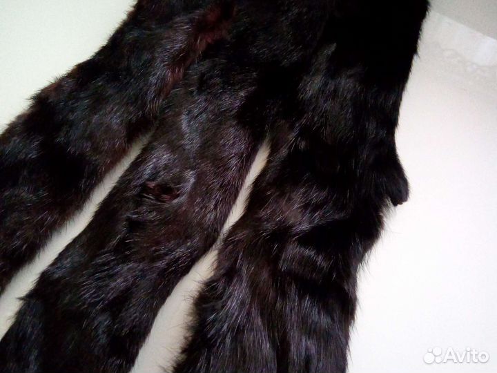 Мех норки шкурки, чулки 3 шт и просто шкурки