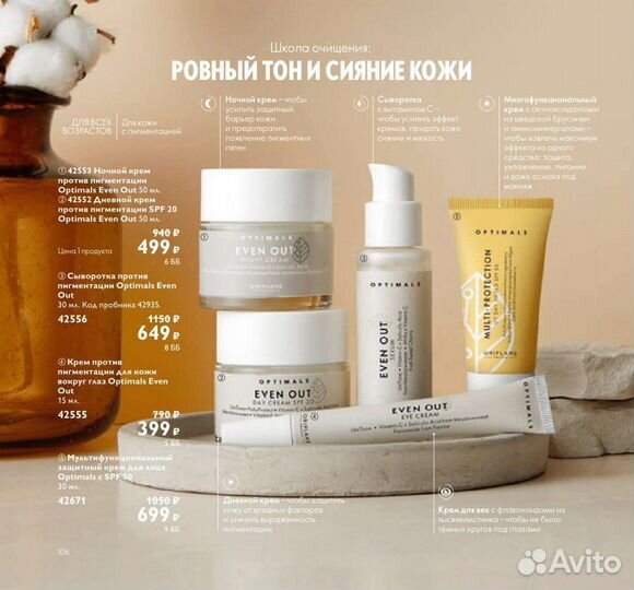 Крем по уходу по лицу