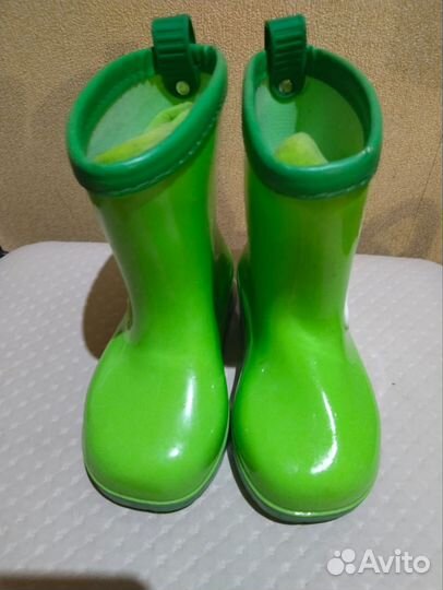 Детские резиновые сапоги