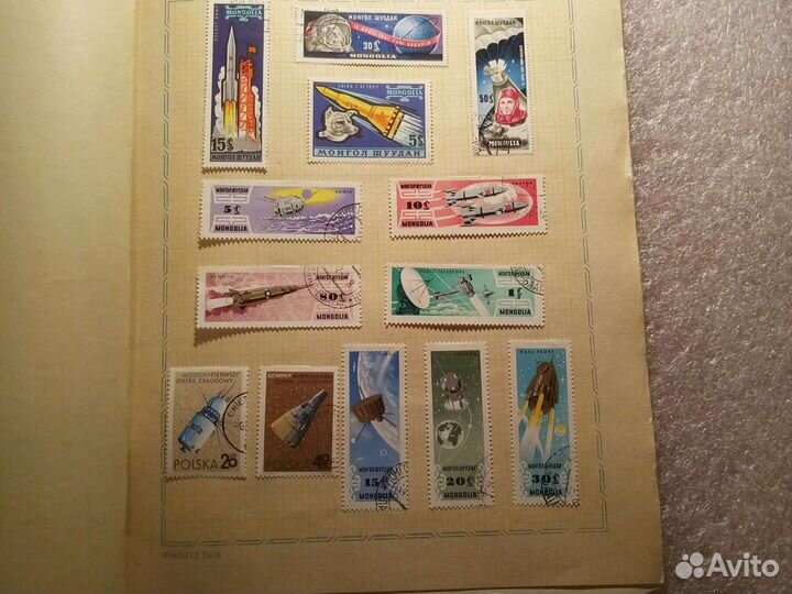 Марки космос