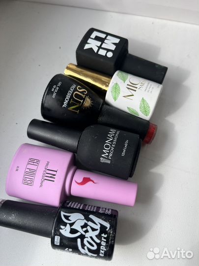 Гель лаки бу