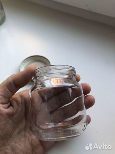 Стеклянные баночки 80-115 г 25 штук