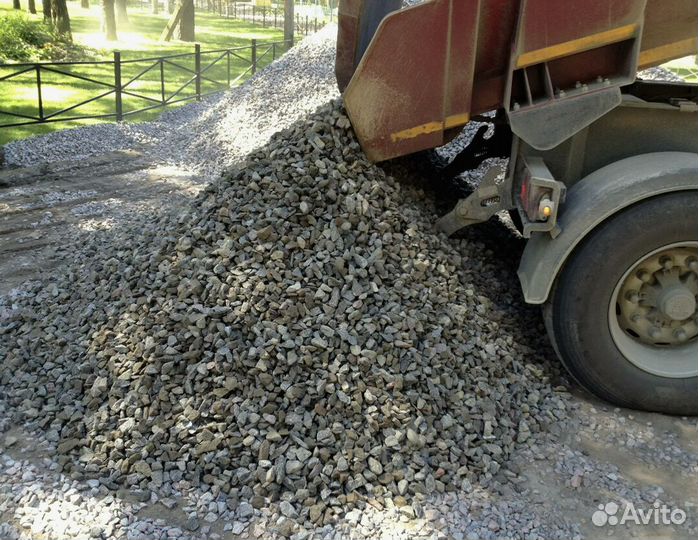 Щебень гравийный 5-20 с доставкой