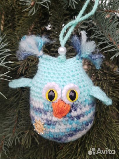 Вязаные игрушки ручной работы