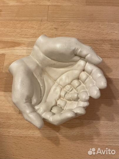 Скульптура Ладони (гипс)