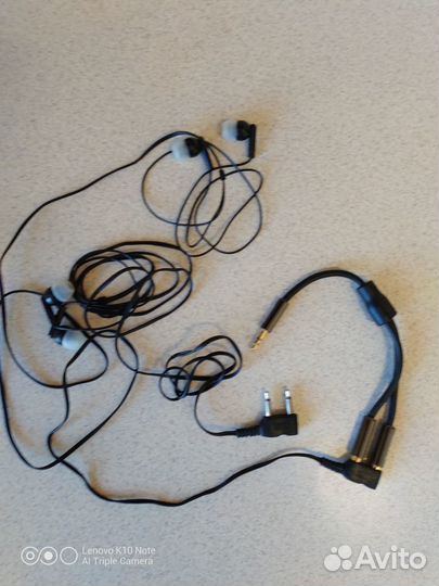 Разветлитель Jack 3,5мм на наушники Jack 2х3,5мм