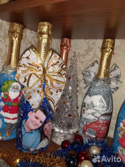 Новогодний декупаж