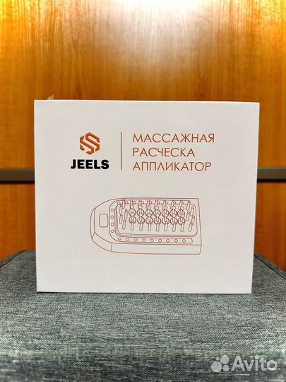 Расчёска аппликатор массажная jeels