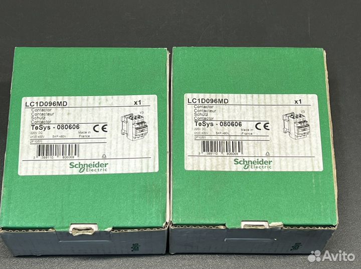 Schneider LC1D096MD Контактор, новый, 10 шт