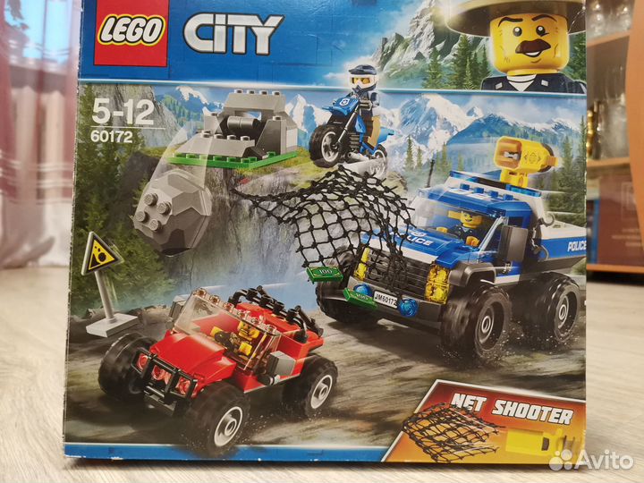Lego City 60172 Погоня по грунтовой дороге