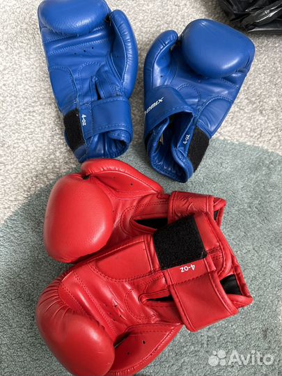 Боксерские перчатки детские 4 oz