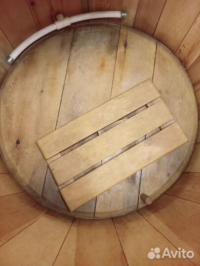 Кедровая бочка б/у, с парогенератором, Роскедр