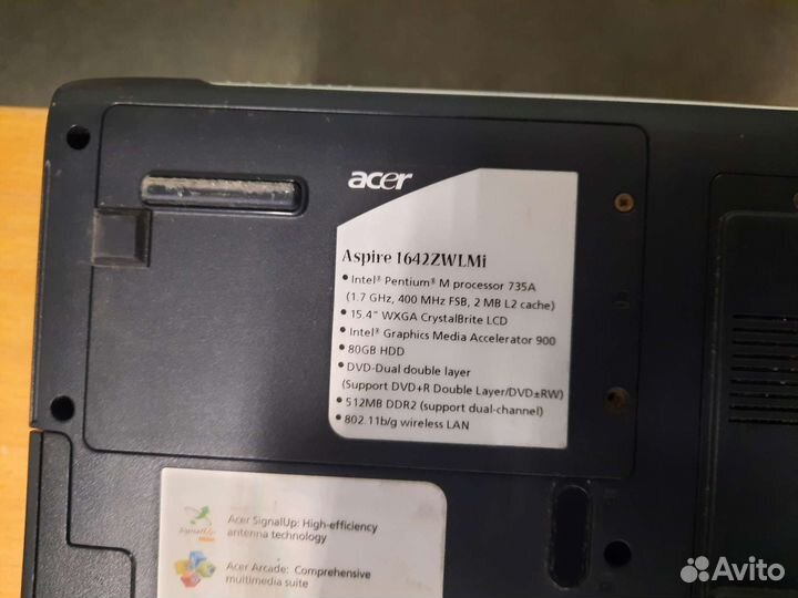 Запчасти к ноутбукам Acer и Toshiba