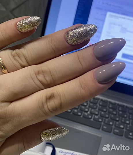 Наращивание ногтей, маникюр с покрытием