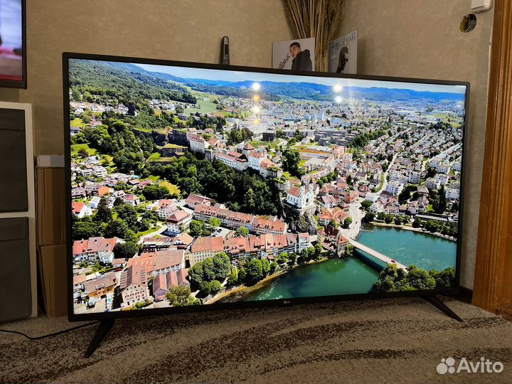 Огромный LG 2021г 4K смарт тв 140см 7я серия