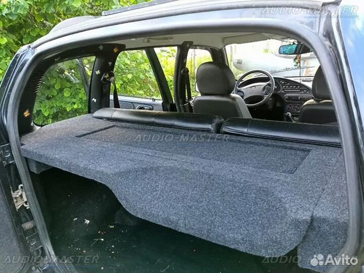 Полка с бок. Шевроле Нива (6x9, карпет, графит)