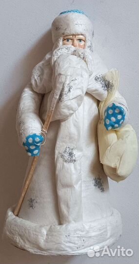 Дед мороз ватный СССР