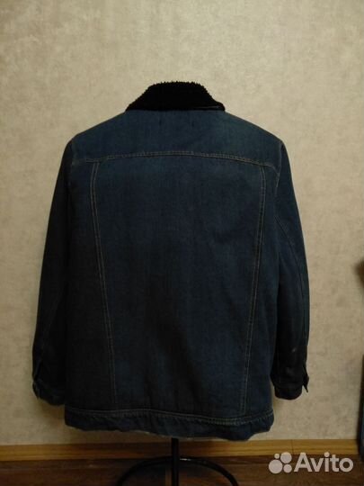 Джинсовая куртка утепленная