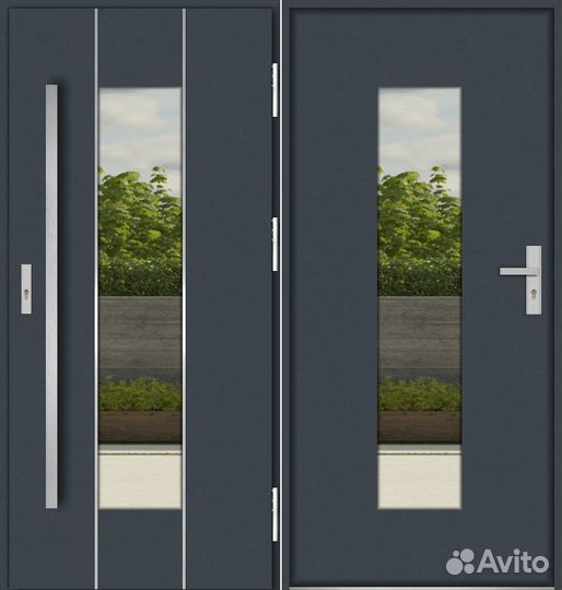 Стильные уличные входные двери, Польша 61248