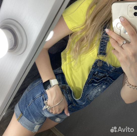 Комбинезон женский, футболка