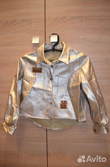 Детский серебряный костюм