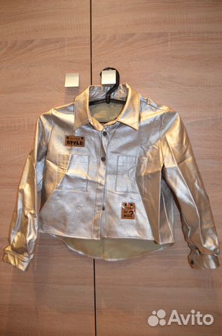 Детский серебряный костюм