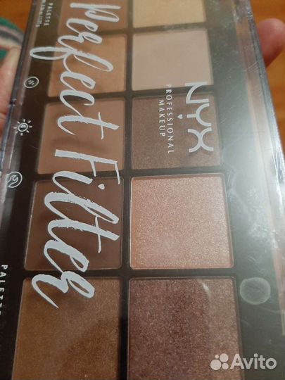 Палетка теней NYX perfect filter