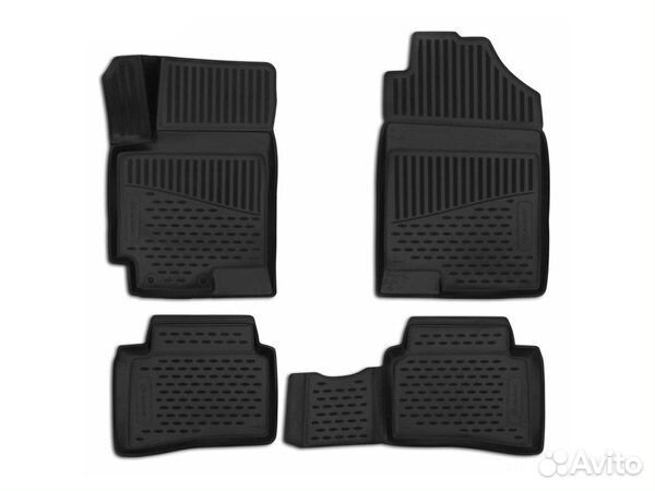 Коврики в салон Hyundai Solaris (2017-2022)