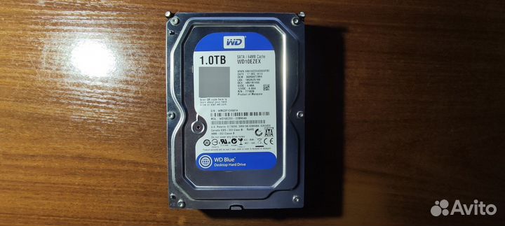 Жёсткий диск HDD WD Blue 1TB