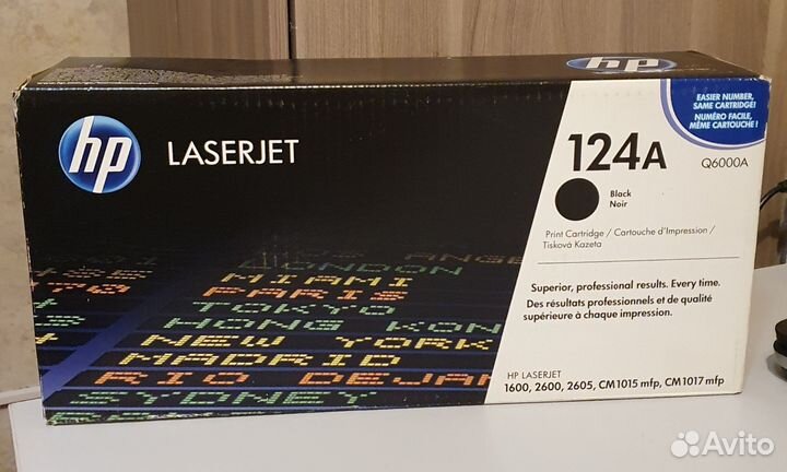 Катридж HP Q6000A 124A чёрный