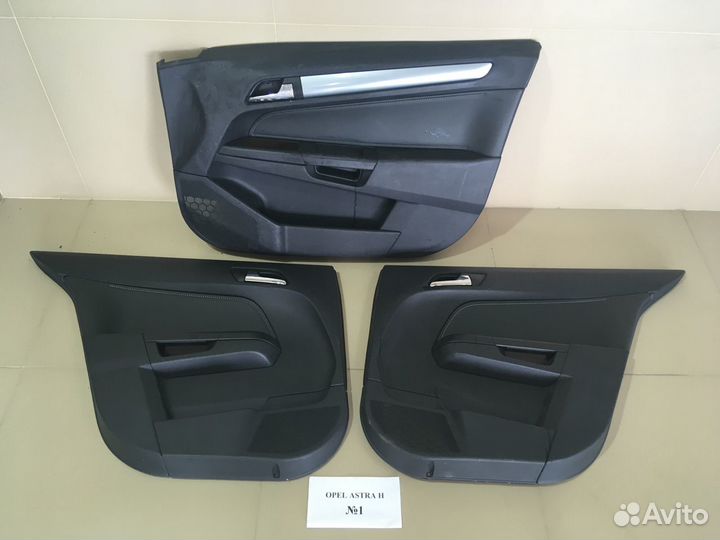 Обшивка двери Opel Astra H