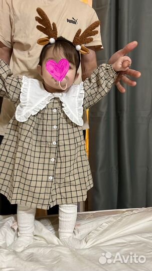 Платье для девочки 80