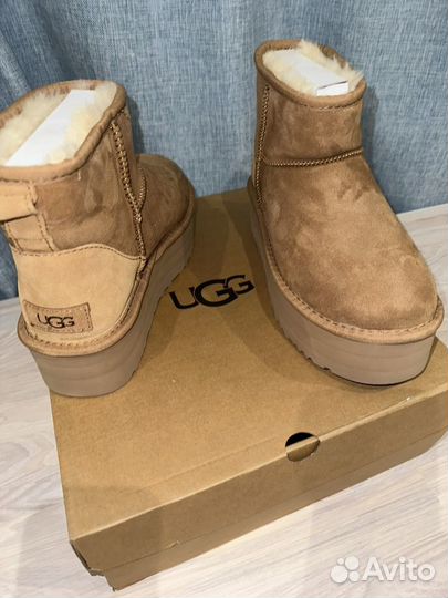 Угги Ugg classic mini Platform на платформе