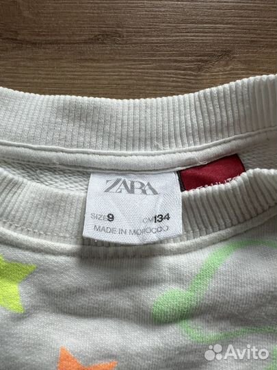 Свитшот zara 9 лет