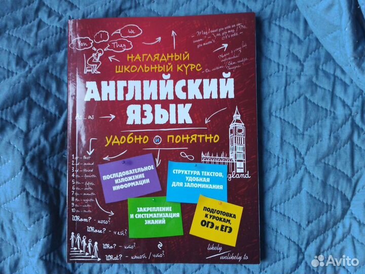 Английский язык. Наглядный школьный курс + Правила