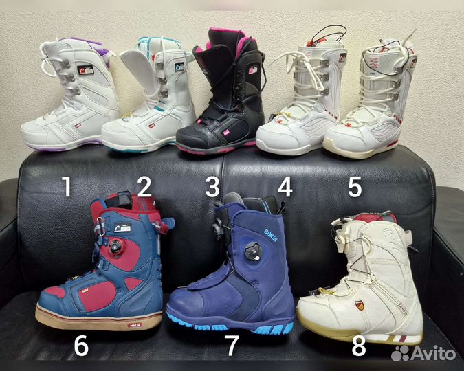 Ботинки сноубордические Head (новые)