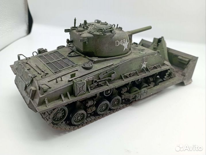 Средний танк м4а2 Шерман в 1:35